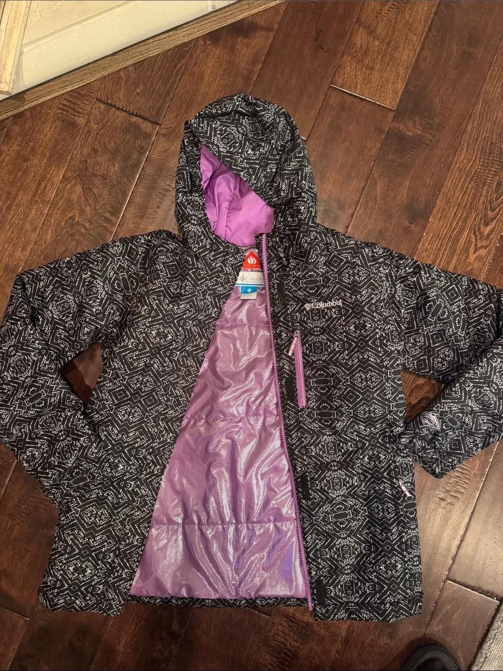 Columbia Omni-heat ski jacket girl’s size large